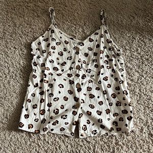 Leopard Print Tank Top